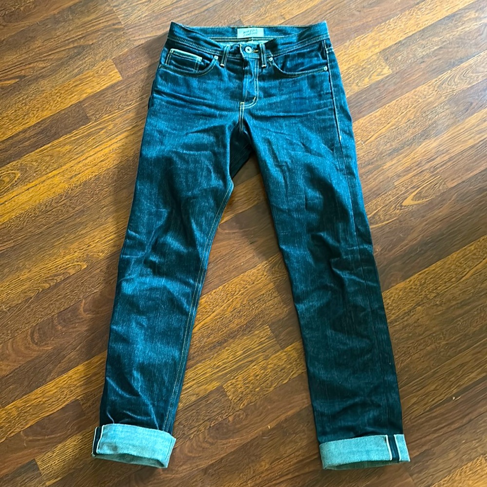 Men’s Naked and Famous Lefthand Twill Selvedge Jeans